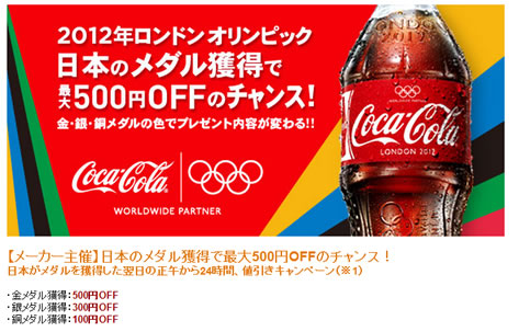 コカコーラブランドページ