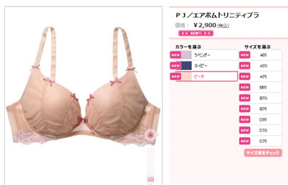 エアボムトリニティブラの商品画像