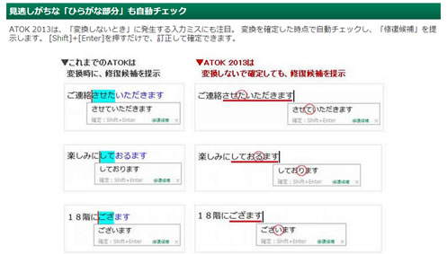 ひらがなの変換ミスを防ぐイメージ画像