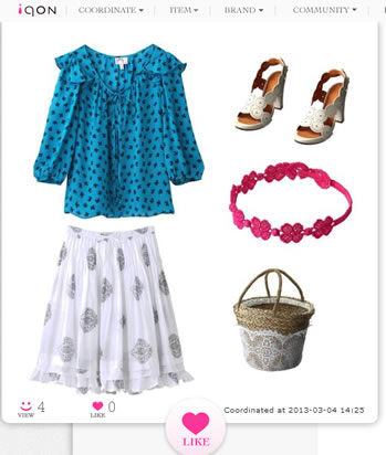 iQONでELLEの500円分クーポンをプレゼント　2013年3月