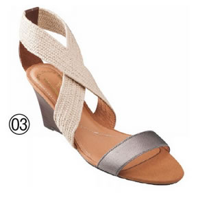 ウェッジサンダルの画像