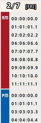 対象の時間の説明