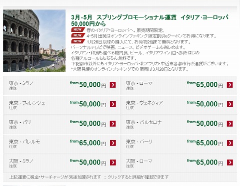 スプリングプロモーションの概要