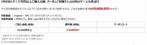 クーポンの概要