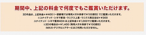 使用条件の説明