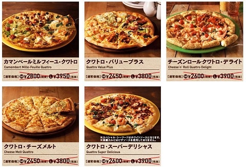 対象のピザの写真