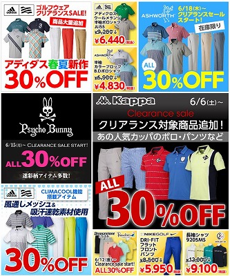 セール品と割引率