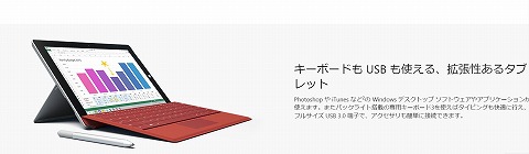 Surface　３の特徴