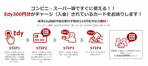 Edyの特典紹介