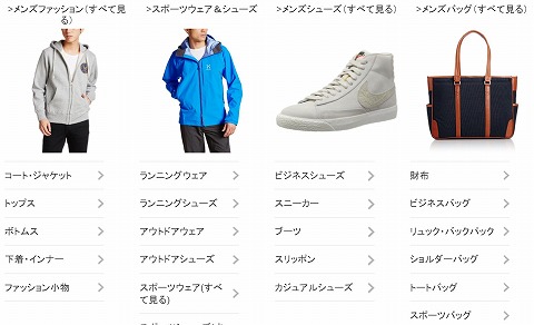 対象品のカテゴリー