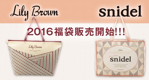 NET ViVi　2016新春福袋の先行予約スタート