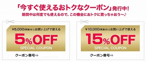 クーポンの概要