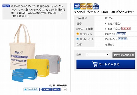 ビジネスセットの写真