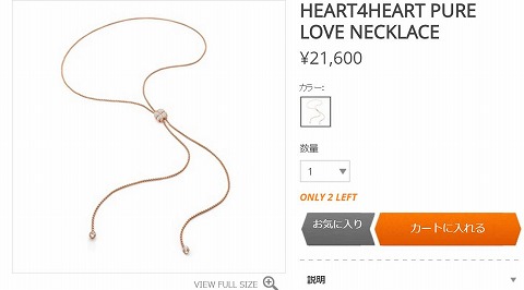 ネックレスの写真