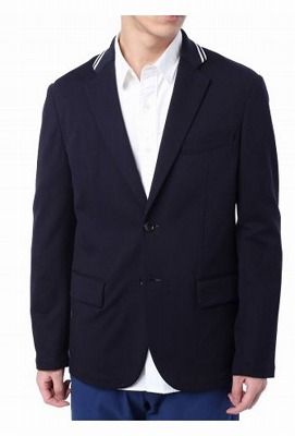 ジャージーテーラードジャケットの写真