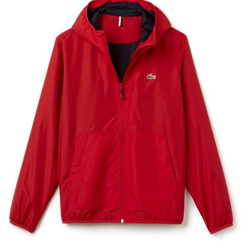 撥水性 フード付き ジャケットの写真