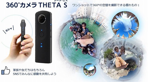 THETA Sの機能