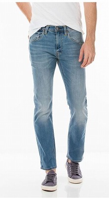 スリムストレート ライトインディゴ 12ozデニムの写真